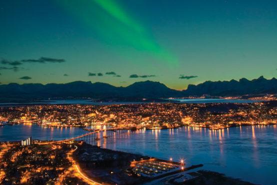 surrounding islands, mountains and fjords. It s also one of the best locations to witness the Northern Lights.