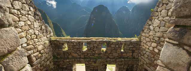 THE ITINERARY Day 8 Inca Trail: Wiñay Wayna Camp - Machu Picchu - Aguas Calientes Start early this morning, with a 5:00am departure from the campsite in order to arrive at Inti Punku or Sun Gate