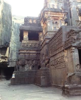 The Ajanta Caves have Buddhist murals, sculptures and architecture that date from the 1st century B.C. to the 6th century A.D.