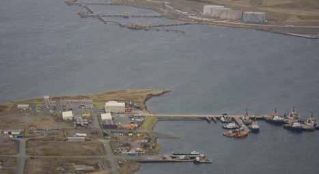 Sullom Voe oil terminal Sullom Voe Port and Sella Ness Industrial Area Sullom Voe Port and Sella Ness at a Glance Ownership Shetland Islands Council Ports and Harbours Water Depth at Quayside 9m