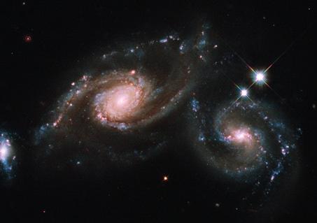 Postoje, na primer, dokazi da su se Veliki i Mali Magelanov oblak u prošlosti sudarali s Mlečnim putem, a Andromeda i Mlečni put su se, po svemu sudeći, ustremile ka vrlo bliskom susretu za četiri