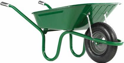 WHEELBARROWS 90L HAEMMERLIN WHEELBARROW Double shifted edges for safety. It is ideal for all the jobs on-site.