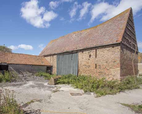 Barn, no 3 on plan Traditional buildings and Modern Buildings A range of traditional buildings which are Grade II Listed including large barn, stables, granary and former dairy, surrounded by a range