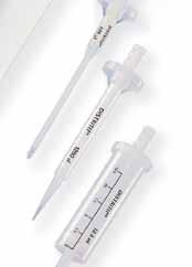 Can be used with viscous and volatile solutions Selection of packaging Each DistriTip syringe model is available in standard or sterilized (ST) form, in boxes of 50.