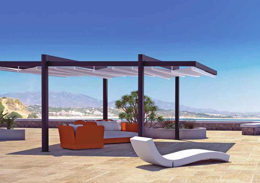 This PATiO is also suitable to close with the side wind and sun awning SL 400 or