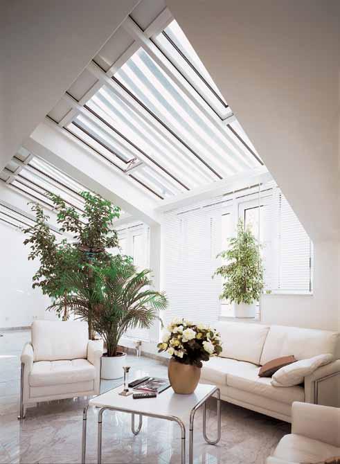 Conservatory awnings Buying a WAREMA conservatory means choosing pioneering design and innovative technology.