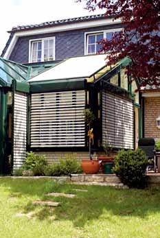 Conservatory awning Type W6 Individualism instead of monotony.