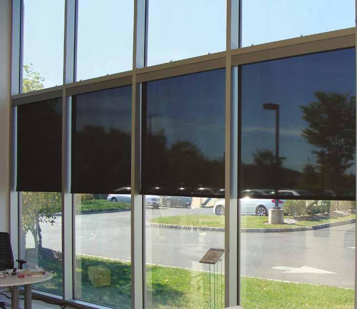 Interior Shade R8000 The Interior Shade R8000 is an interior screen that can be mounted in a pocket or on a wall with an optional fascia to cover the fabric roller.