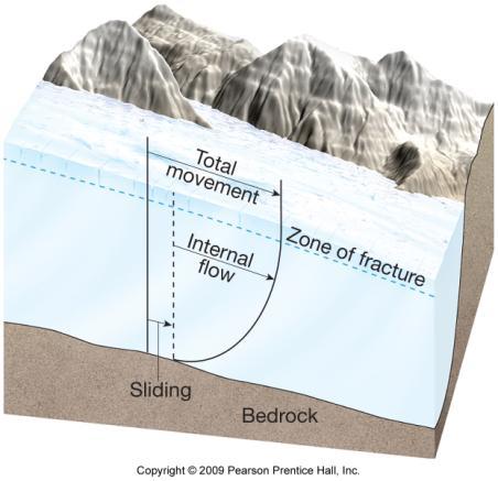 I. Types of C. Role of and Sea Level 1) What if glacial ice on Earth melted? Warmer climate = glacial ice melting = sea-level rises. Colder climate = glacial ice sheets growing = sealevel fall. Ex.