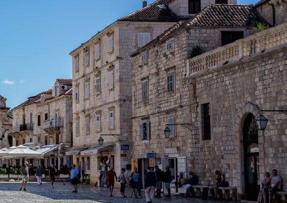 Hvar Town, on the island of Hvar, as the oldest tourist centre in Dalmatia, is rich with historical monuments that are
