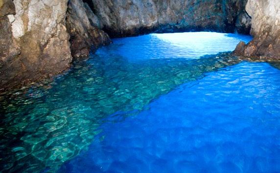 "Blue cave", Croatia - Island Biševo Blue Cave