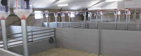 2.4. TROUGHS for stalls All stalls are standard equipped with a stainless steel trough that is easily