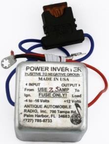 Volume 49, Issue 1 Do you want to plug in your cell phone or GPS in your Model A?? Here is a site that describes in detail a 6-volt to 12-volt Power Conversion: http://www.santaanitaas.