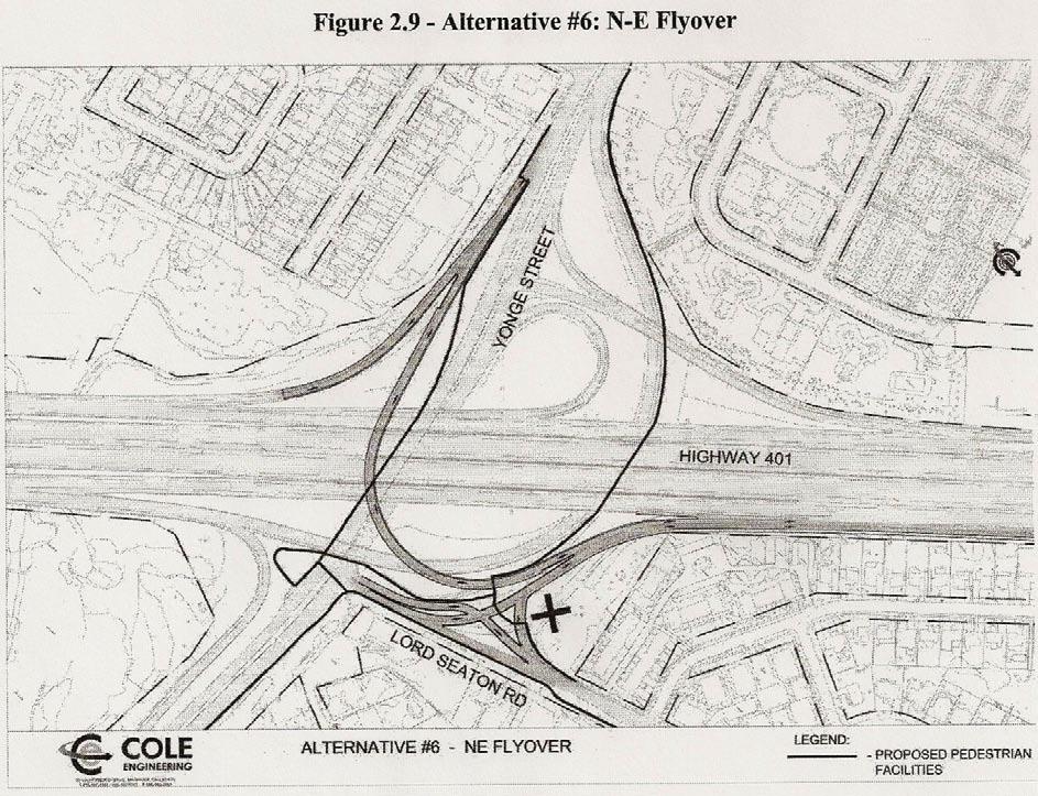 Purpose The purpose of this document is to introduce the southbound Yonge Street to Eastbound Highway 401 Fly-UNDER solution and provide constructive feedback for the FlyOver being examined in the