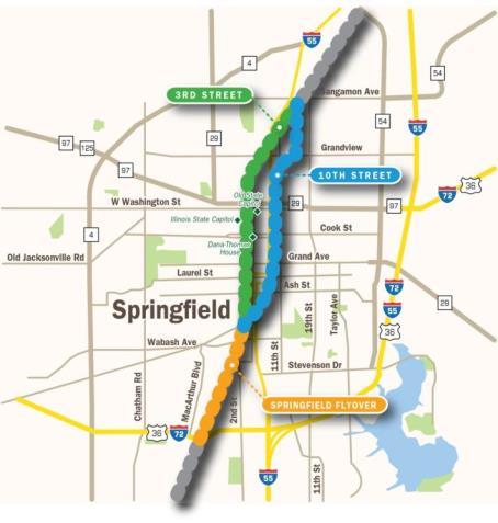 Springfield Rail Projects» 3 rd Street Improvements o Funded by 2010 American Recovery and Reinvestment Act (ARRA) grant o Part of current program to upgrade corridor to safely operate