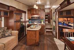 COUGAR FIFTH WHEELS Innovative designs, quality construction, residential finished interiors, and luxury features.