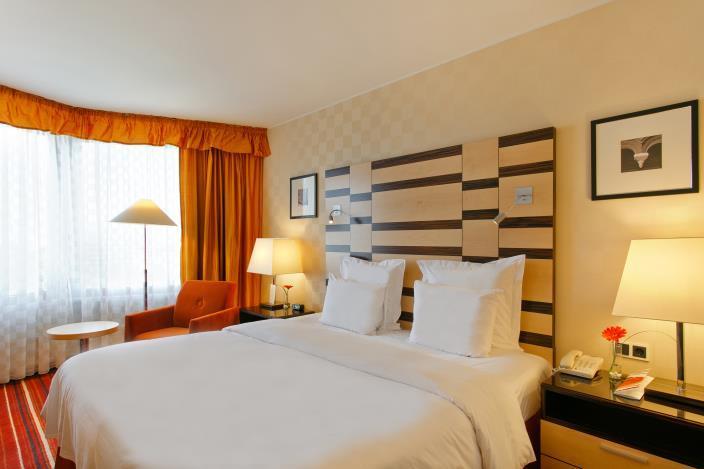 guest rooms are equipped with: Comfortable bed Equipped working space Iron and
