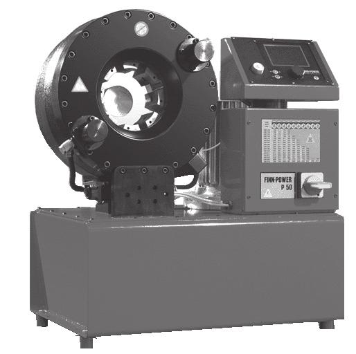 Swaging Machines product group 440 Swaging machines series P Series P, medium sized and flexible swaging machines, covers everything from P20MS to the microprocessor controlled P51IS.