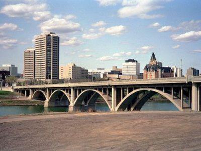 Address: 230 1 Ave S Saskatoon, SK S7K Canada Image Courtesy of Flickr and Brandon Giesbrecht J) Broadway Bridge Broadway Bridge is an arch bridge that spans across the east and west banks of the