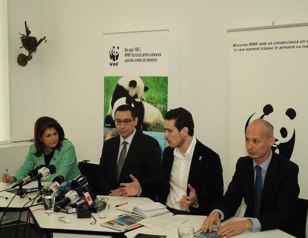 Big launch for WWF Living Planet Report The biggest splash for WWF s two-yearly health check for the planet was in Romania, where the