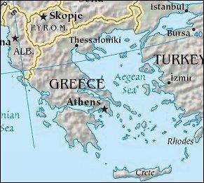 The Aegean Area Ancient Greece included the