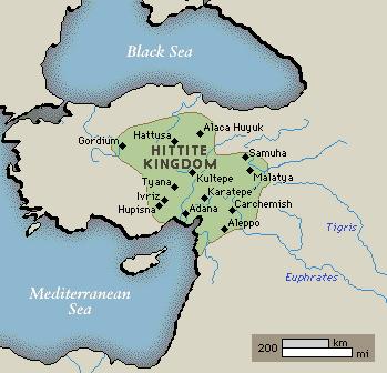 The Hittites 2000 BCE = Hittites conquered Asia Minor very powerful military Set up city-states on