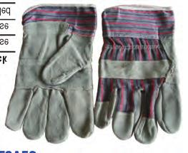 GREEN LINED GLOVES - HEAVY
