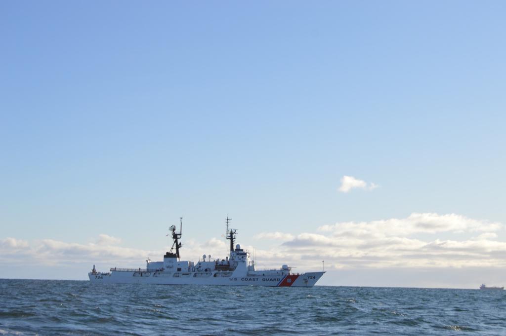 USCGC MUNRO THE BERING SEA CUTTER ANT MUNRO While in Dutch Harbor we used our small boat to