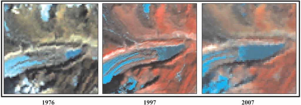 Moniring Himalayan cryosphere using remote sensing techniques REVIEW Table 4: Changes in glacier, snow extent and stream runoff at Wangar gad due a rise in temperature by 1 C.