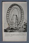 Lot # 225 - Multicolor Stereoview of "Mexican Government's Pavilion" with the Ferris Wheel in the background on the right. The card is numbered 323. Size: 7" wide by 3 1/2" high.