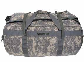 Warfare Crane Sniper Program Padded shoulder straps are adjustable and removable Top carry handle webbing extends around bag offering additional strength and