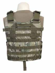 ESAPI plates Separate sleeve for soft armor package and/or CASS The ultimate in lightweight plate carrier performance with maximum comfort