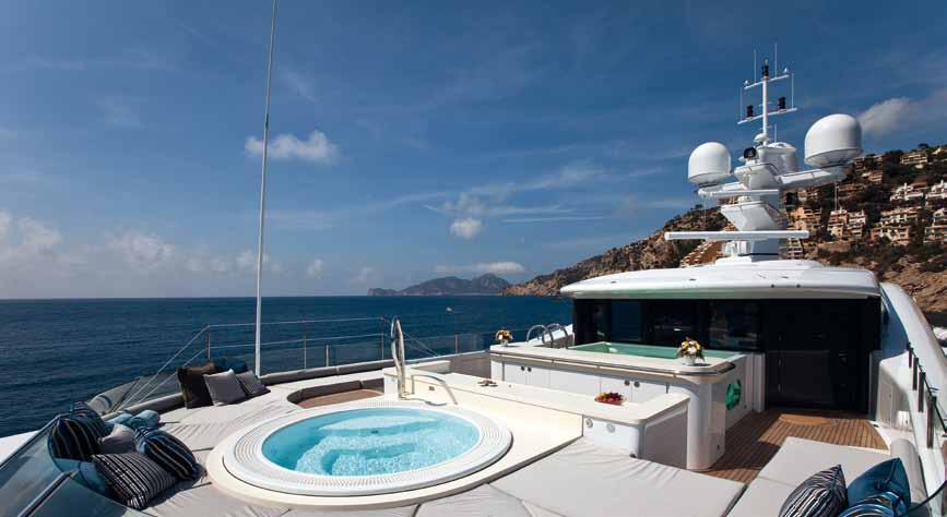 Pleasure IMAGINE s deck layout offers a great variety of al fresco dining and opportunities