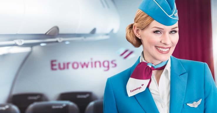 We are very pleased that with Eurowings we can offer you value for money in relation to other European airlines.