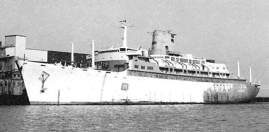 Taken out of service by her original owners, SANTA ROSA was sold to Vintero Corporation, who planned to return her to the Caribbean cruise trade.