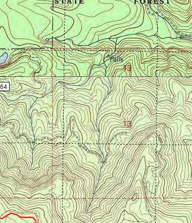 2-2761 ft CS2160 - Campsite near an unpaved jeep road. - mi 2159.9-3025 ft RD2161 - Intersection of unpaved roads. - mi 2160.