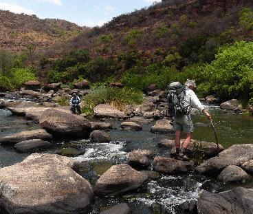 River crossing on the Kingdom Trail What does it cost? This last hike gives you more good views, a final chance to see African wildlife, comfortable beds and a few river crossings.