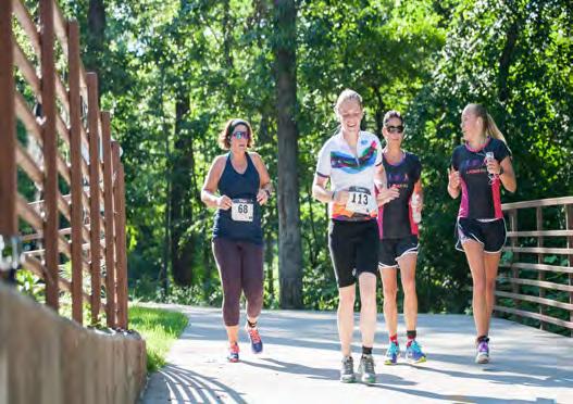 In a place like Fayetteville, where beautiful parks and trails are in abundance, there are plenty of ways to be physically active in the community!