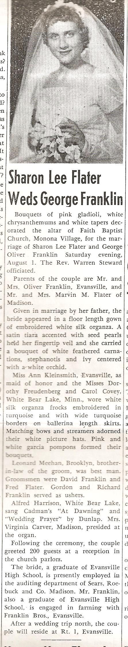 August 13, 1959, Evansville
