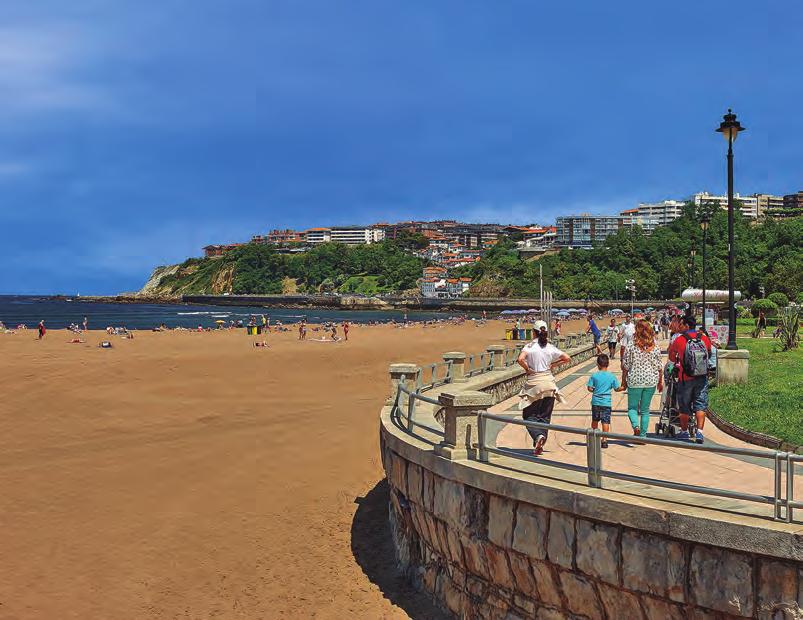 La Galea Getxo s main natural attractions include its beaches, some in urban areas and others in more unspoilt settings, its impressive cliffs and its
