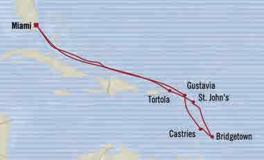 & MEXICO Caribbea Hideaways MIAMI to MIAMI 10 days 3 Ja, 23 Ja, 2