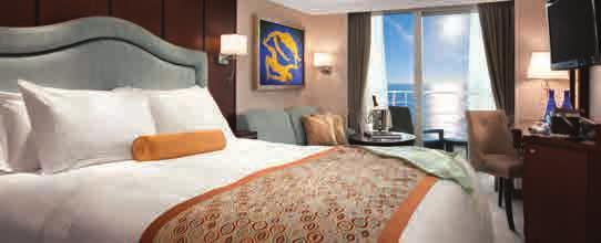 A1 A2 A3 A4 Cocierge Level Verada Stateroom These beautifully decorated 26-square-metre staterooms reflect may of the luxurious ameities foud i our Pethouse Suites, icludig a private verada, plush