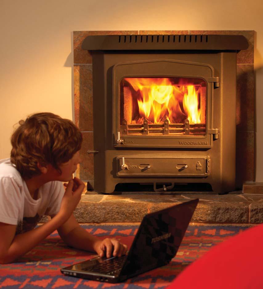Fireview Inset range Although open fireplaces are an attractive feature of a living area they lose a