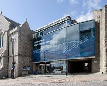 Combining centuries-old buildings, including Provost Ross s House, with stateof-the-art new build, the museum is a uniquely attractive and unusual