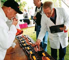 samples some entries Judging the Poultry category Super Hubert up to his tricks Congratulations to