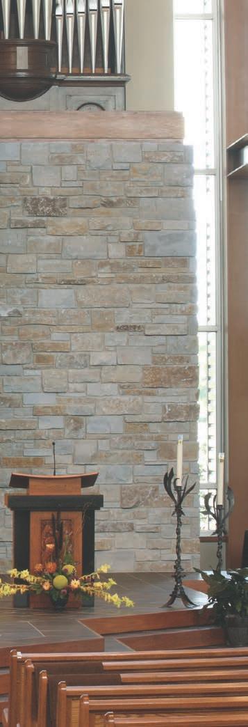 Our natural Wisconsin stone embodies character and quality.