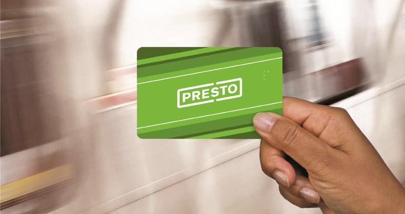 2016 PRESTO ROLLOUT ON THE TTC Significant year for