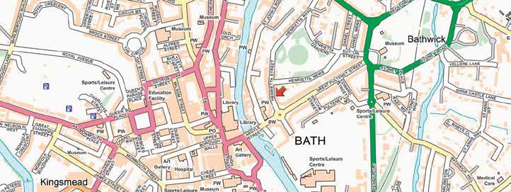 THERMAE BATH SPA BATH ABBEY ROMAN BATHS THE GUILDHALL PULTENEY BRIDGE HENRIETTA HOUSE BATH RUGBY STADIUM THE CIRCUS THE ROYAL CRESCENT GENERAL INFORMATION Services: All mains services.
