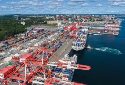 This is the highest volume of containerized cargo the Port of Halifax has handled in a single year. The previous record of 550,462 TEU was set in 2005.