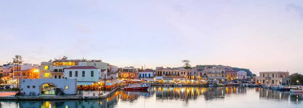 Rethymno, Crete The city of Rethymno is an ideal destination for Erasmus participants who wish to explore the rich cultural heritage and the natural beauties of Crete.